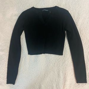 Brandy Melville Long Sleeve Crop Top